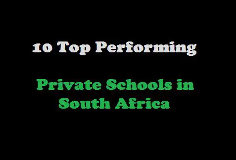 10 Top Performing Private Schools in South Africa
