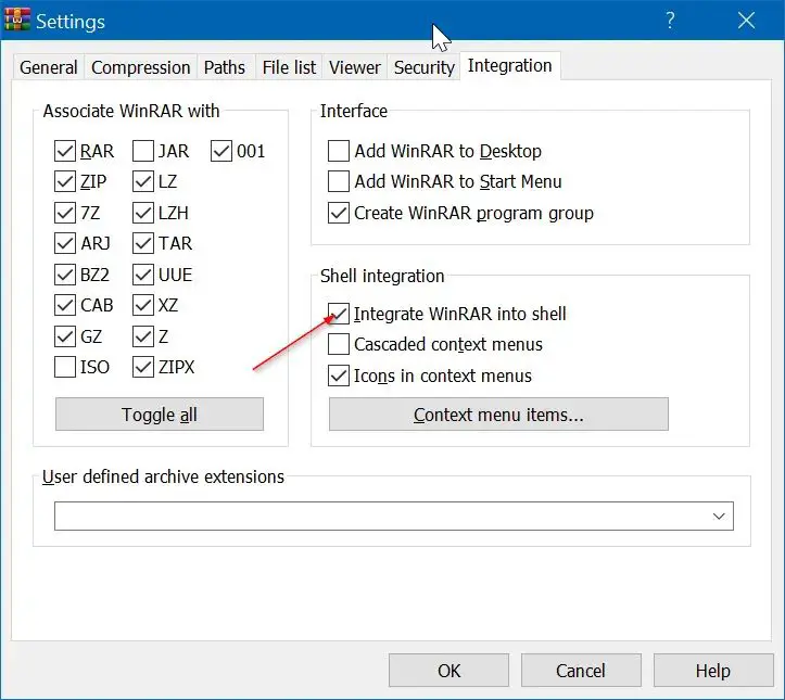 How To Add Missing WinRAR Entry In The Right-Click Context Menu 2023