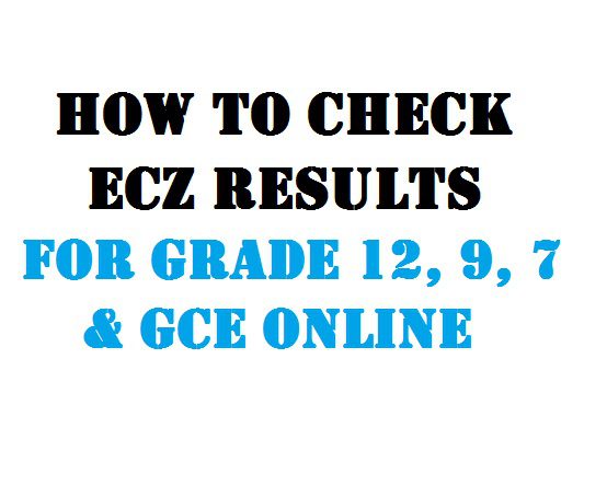 How to Check ECZ Results for Grade 12, 9, 7 & GCE Online