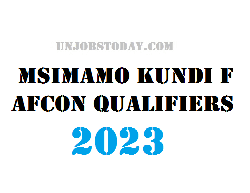 Msimamo Kundi F AFCON Qualifiers 2023