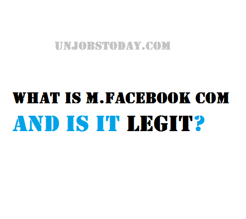 What is m.facebook com and Is it Legit?