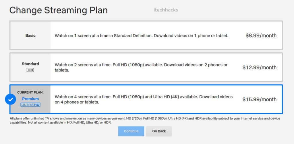 How To Modify or Change Netflix Subscription Plan 2023