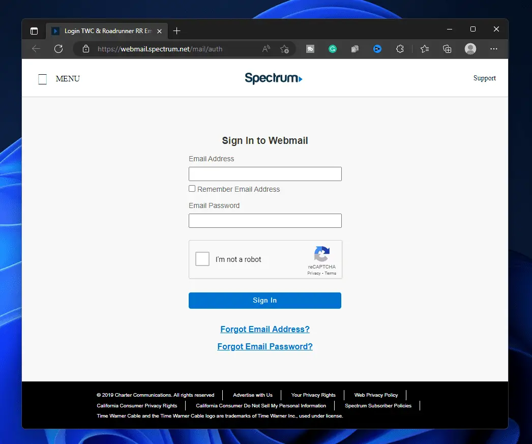 How to Access Spectrum Webmail Login