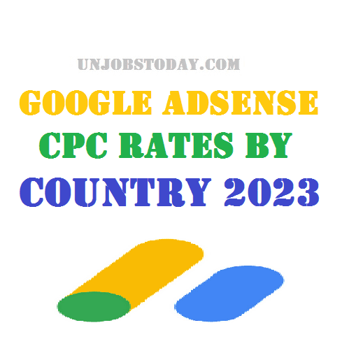 Google Adsense CPC Rates by Country 2023