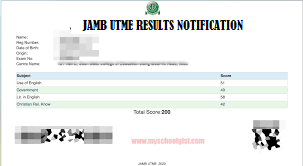 JAMB Result Checker Portal Login