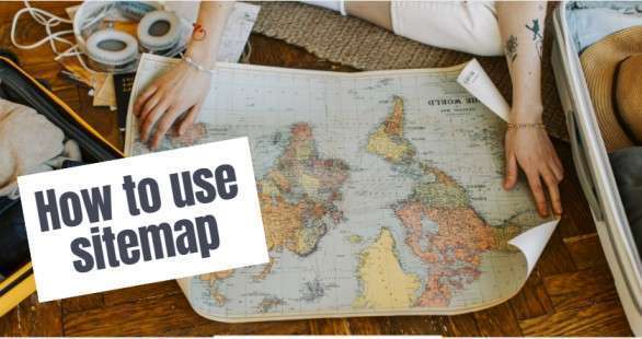 How to use sitemap
